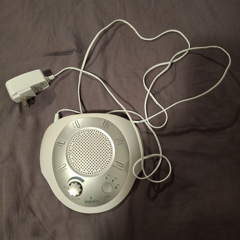 Homedics Sound Spa Portable Sound Machine For Baby